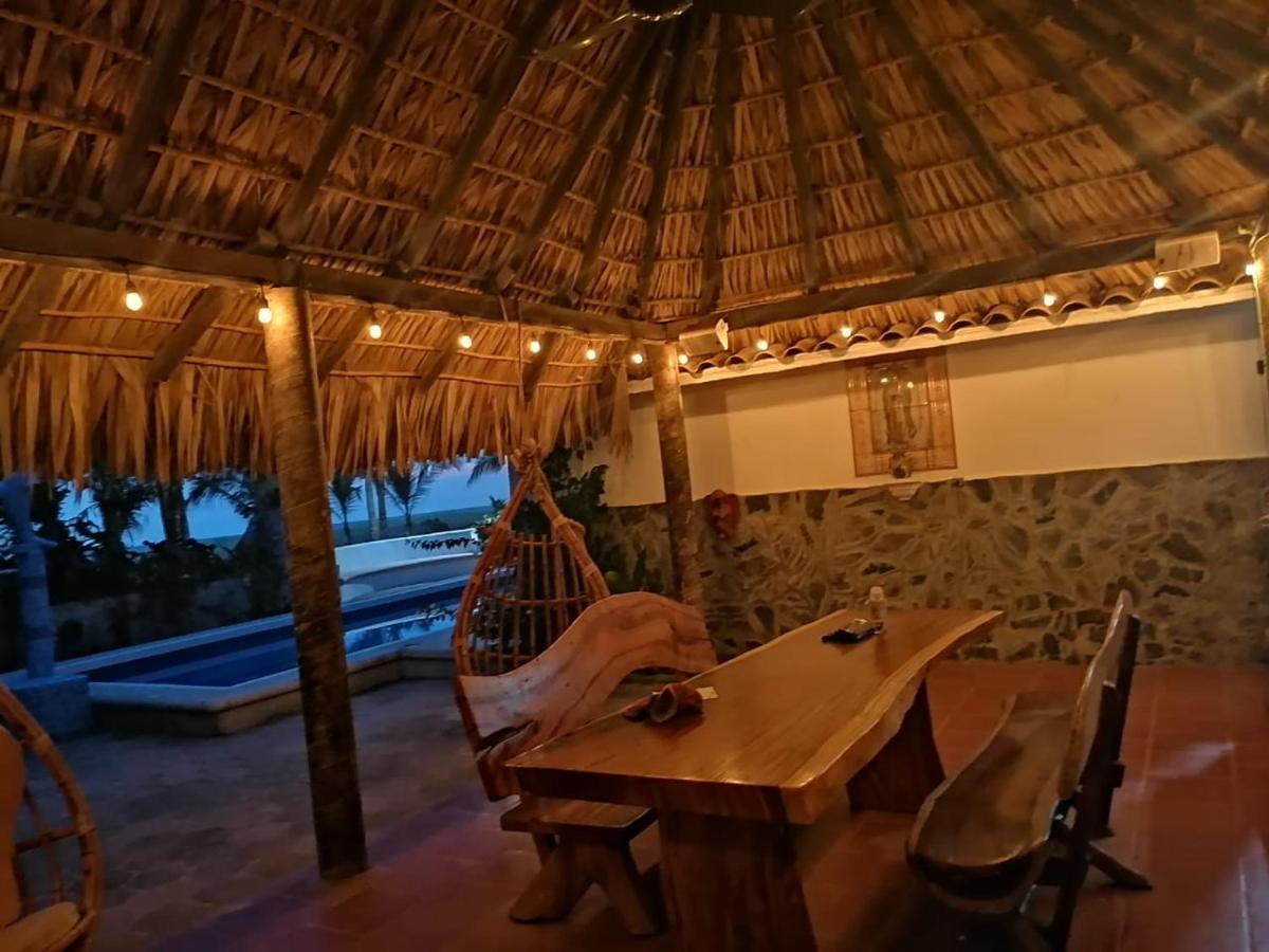 Casa palma beach house Brisas de Zicatela Bagian luar foto